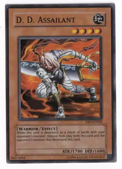 YUGIOH TCG D.D. ASSAILANT DBT-EN002 SUPER UNLIMITED EDITION NM - Image 1