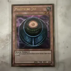 Yugioh Morphing Jar PGLD-EN081 Gold Rare NM - Image 1