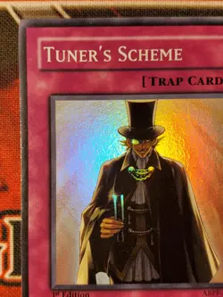 Yugioh Tuner's Scheme ABPF-EN077 Super Rare 1st Edition NM - Image 2
