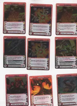 Chaotic lot #113. Lot of 9 Rare Underworld creature cards - Image 1
