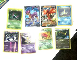 VINTAGE POKEMON CARD HOLO LOT CHARIZARD DARK MACHAMP HAUNTER RAICHU & more. - Image 1