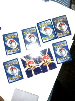 VINTAGE POKEMON CARD HOLO LOT CHARIZARD DARK MACHAMP HAUNTER RAICHU & more. - Image 2