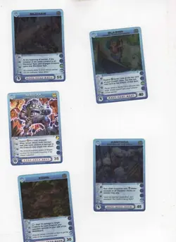 Chaotic lot #106. Lot of 5 Rare Overworld creature cards All Alliances Unraveled - Image 1