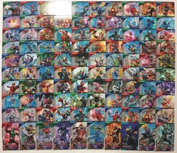 Lot of 100 Japanese Kamen Rider Battle: GANBA LEGENDS  Normal & Rare Card Set - Image 3