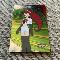 1st Edition HV2 Team Rocket: Jesse Holo Topps Pokemon Card - Image 1