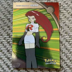 1st Edition HV2 Team Rocket: Jesse Holo Topps Pokemon Card - Image 10