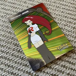 1st Edition HV2 Team Rocket: Jesse Holo Topps Pokemon Card - Image 9