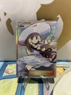 Lillie - 147/149 - Pokemon Sun & Moon Base Set Full Art Ultra Rare Card NM - Image 3