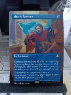 Mystic Remora 420 (Borderless) Dominaria Remastered Magic The Gathering Card - Image 3