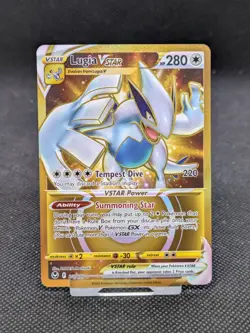 Lugia VSTAR 211/195 Silver Tempest Gold Secret Rare Pokemon Card MINT! * New * - Image 8