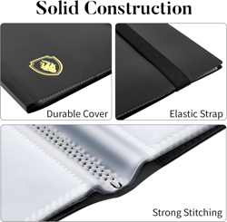 Card Binder 9 Pocket, Fabmaker 396 Pockets Trading Card Binder, Premium - Image 14