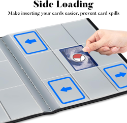 Card Binder 9 Pocket, Fabmaker 396 Pockets Trading Card Binder, Premium - Image 17