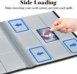 Card Binder 9 Pocket, Fabmaker 396 Pockets Trading Card Binder, Premium - Image 5