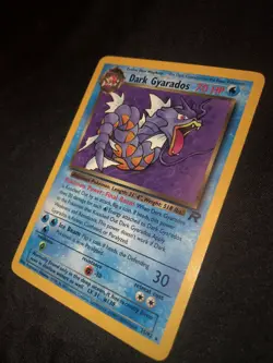 Dark Gyarados Rare Pokemon Card Team Rocket 25/82 (Good Condition!)🐉�� - Image 3
