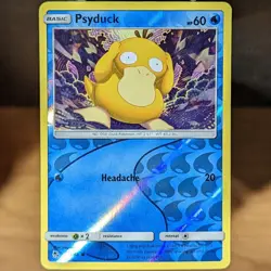 Psyduck 11/68 LP/NM Reverse Holo Hidden Fates Foil Pokemon Card duck platypus - Image 2