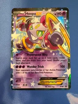 Hoopa EX - XY85 - Pokemon TCG XY Black Star Promo Ultra Rare Card LP - Image 1