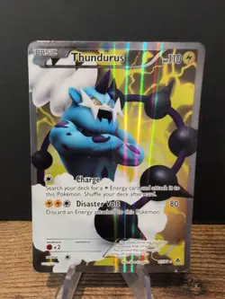 Thundurus 97/98 Pokemon Emerging Powers Black & White Ultra Rare Card MP - Image 11