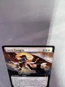 MTG Serra Paragon Extended Art 2022 card# 388 - Image 2