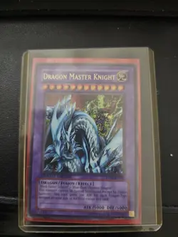 Yu-Gi-Oh! TCG Dragon Master Knight LCKC-EN065 1st Edition Secret Rare Card - Image 1