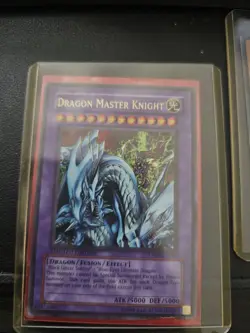 Yu-Gi-Oh! TCG Dragon Master Knight LCKC-EN065 1st Edition Secret Rare Card - Image 2
