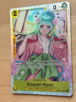 Kouzuki Hiyori [PRB01] OP06-106 SR Premium Booster -The Best NM One Piece Card - Image 10