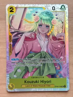 Kouzuki Hiyori [PRB01] OP06-106 SR Premium Booster -The Best NM One Piece Card - Image 4