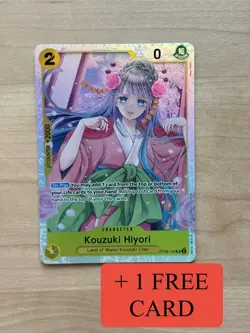 Kouzuki Hiyori [PRB01] OP06-106 SR Premium Booster -The Best NM One Piece Card - Image 8