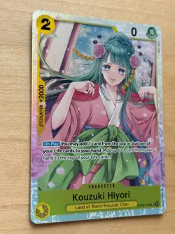 Kouzuki Hiyori [PRB01] OP06-106 SR Premium Booster -The Best NM One Piece Card - Image 9