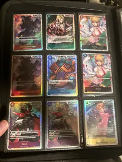 One piece Card Lot English Lot. Mainly SR & R. OP07, OP08, OP10, OP09 - Image 18