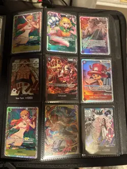One piece Card Lot English Lot. Mainly SR & R. OP07, OP08, OP10, OP09 - Image 3