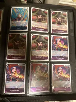 One piece Card Lot English Lot. Mainly SR & R. OP07, OP08, OP10, OP09 - Image 9