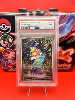 PSA 9 Mint Magikarp 203/193 Sv02: Paldea Evolved Holo IR Pokemon Card - Image 1