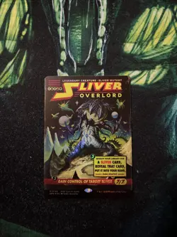 Sliver Overlord Special Guest NM Foil MTG Magic The Gathering EOE - Image 3