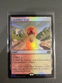 MTG - NM - FOIL - Sunbillow Verge - Aetherdrift - Image 1