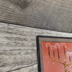 Magic The Gathering MTG Candelabra Of Tawnos Antiquities HP Fair Ungraded *FLAW - Image 5