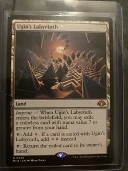 Ugin's Labyrinth Near Mint, English Modern Horizons 3 MTG Magic - Image 1