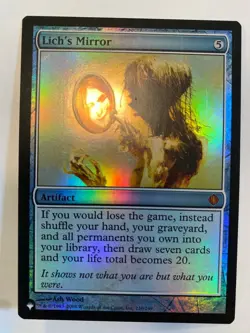 Lich's Mirror (FOIL) - NM - MTG - Mystery Booster - Combine and Save on Shipping - Image 1