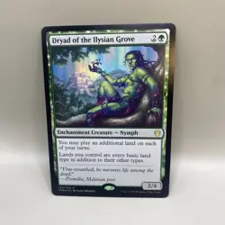 Dryad of the Ilysian Grove (Extended Art) Theros Beyond Death Foil MTG NM Magic  - Image 1