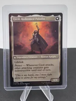 MTG NM Cecil, Dark Knight 0091 Rare Non-Foil FIN FINAL FANTASY  - Image 2