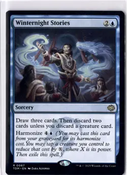 Winternight Stories NM/M* Tarkir: Dragonstorm ENGLISH 0067 mtg -UnltdCards - Image 1