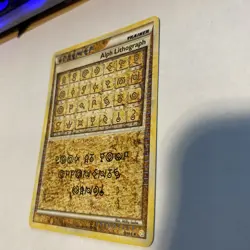 Trainer Alph Litograph One HeartGold SoulSilver - Pokemon TCG - ITA - Image 3