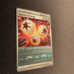 Pokemon TCG Ignition Energy 086/086 White Flare Poke Ball Pattern NM - Image 3