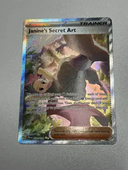 Janine's Secret Art Prismatic Evolutions Sir 173/131 NM/M Condition Pokemon TCG - Image 2