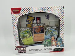 Pokemon TCG Scarlet and Violet 151 Poster Collection Sealed SHIPS SAME DAY - Image 1