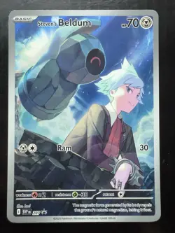 Pokemon Steven's Beldum SVP 207 Rival Battle Deck Black Star Promo (NM) - Image 1