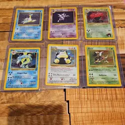 Pokemon TCG Vintage Rare Holo 6 Card Lot - Image 22