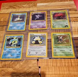 Pokemon TCG Vintage Rare Holo 6 Card Lot - Image 24