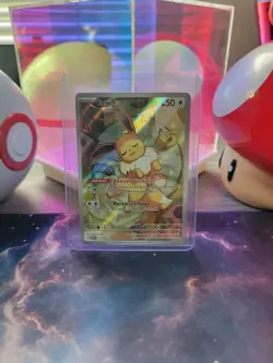 Eevee 173 Full Art ETB Promo Pokémon Prismatic Evolutions NM Condition - Image 12