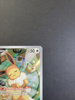 Eevee 173 Full Art ETB Promo Pokémon Prismatic Evolutions NM Condition - Image 4