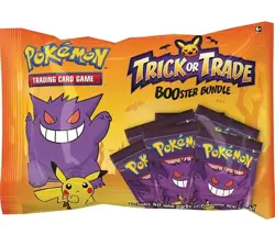 Pokemon BOOster Bundle Trick Or Trade New 40 Mini Packs Of 3 - Image 1